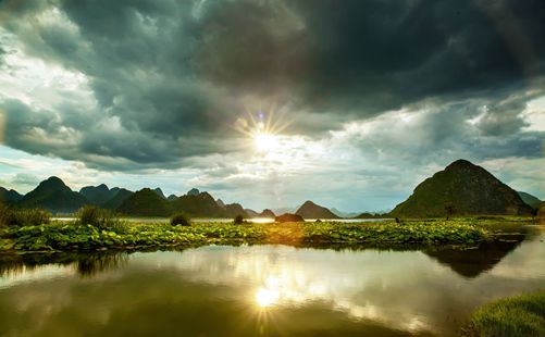 普者黑风景-云南旅游-重庆中青旅