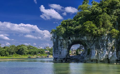 广西桂林象鼻山风景