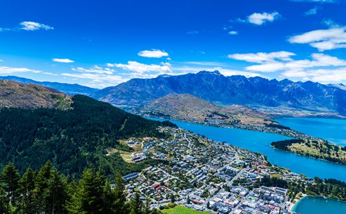 新西兰旅游皇后镇风景