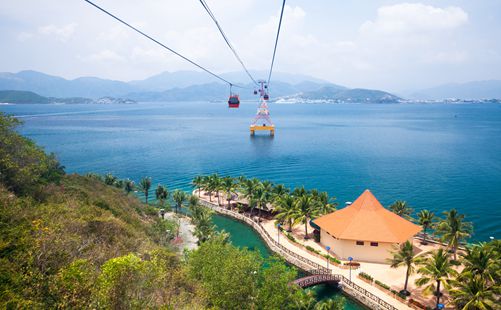 珍珠岛跨海缆车-芽庄旅游-重庆中青旅