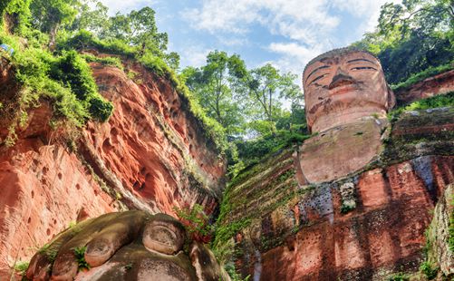 乐山大佛-四川旅游-重庆中青旅