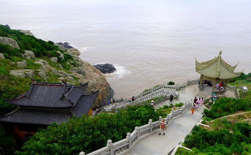 浙江普陀山景区风景