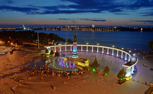 哈尔滨夜景-哈尔滨旅游-重庆中青旅