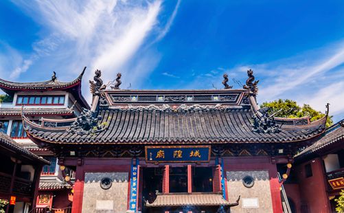 城隍庙建筑-上海旅游-重庆中青旅