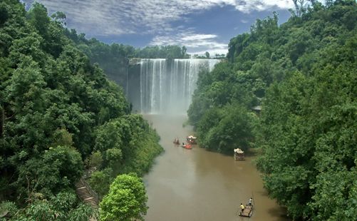 万州大瀑布-重庆旅游-重庆中青旅