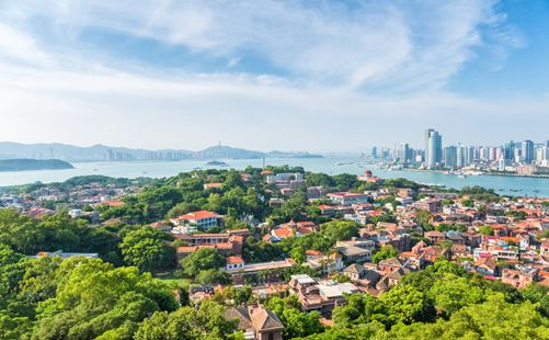 鼓浪屿俯瞰-厦门旅游-重庆中青旅