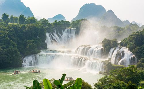 德天瀑布-广西旅游-重庆中青旅