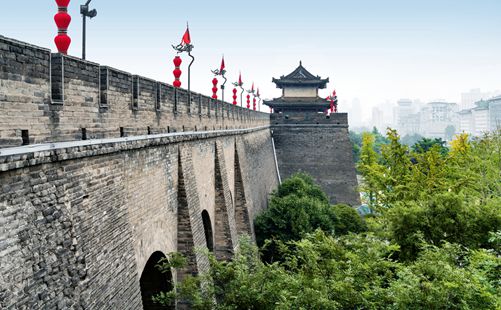 城墙风光-西安旅游-重庆中青旅