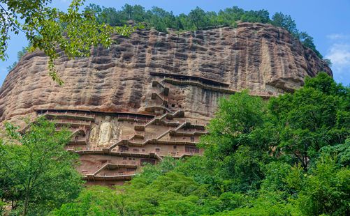 麦积山石窟-甘肃旅游-重庆中青旅