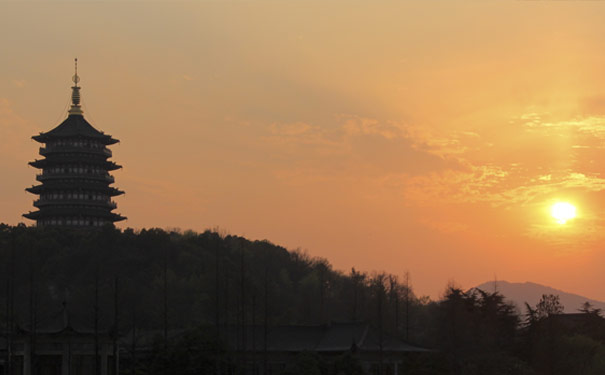 杭州西湖-雷锋夕照