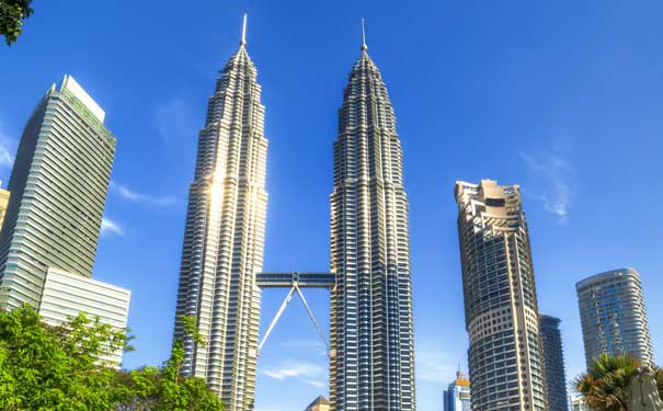 马来西亚旅游:吉隆坡石油双塔
